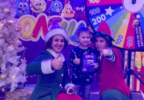 Різдвяна дискотека з ельфами та Сантою для дітей у Києві! Ігроленд 2